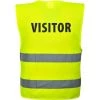 Gilet-Baudrier Jaune Haute Visibilité Visitor - Portwest - Norme ISO 20471 - Homme Jaune XXL/3XL - Jaune