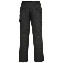 Pantalon Ceinture Elastiquée Portwest Action Noir 3XL