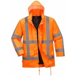 Parka 2 En 1 TRAFFIC RWS Portwest Doublure Amovible Orange L