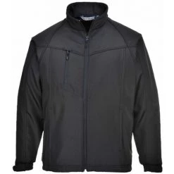 Veste Softshell Portwest OREGON 2 Couches Noir XL