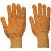 Gants De Manutention Portwest CRISS CROSS PVC Orange 10 - Orange