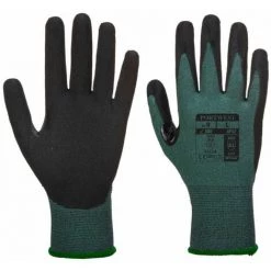 Gants Anti-coupure Portwest DEXTI CUT PRO NIVEAU 3 Vert / Noir 11 - Vert / Noir