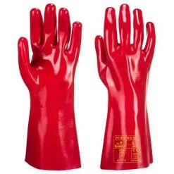 Portwest - Gant PVC Rouge - A435 Taille:XL - Rouge