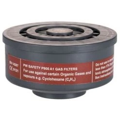 Portwest - Filtre Gaz (6 Unités) - P900 Taille:Unique - Gris