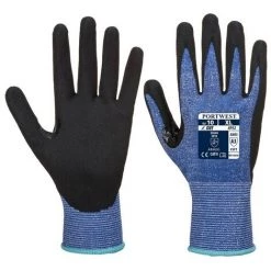 Portwest - Gant Dexti Cut Ultra Coupure C - AP52 Taille:S - Bleu / Noir