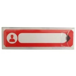 Portwest - Renseignements Médicaux Contact - ID12 Taille:Unique - Rouge