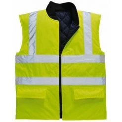 AUTRES Gilet HV Réversible Couleur : Jaune Taille XL - PORTWEST