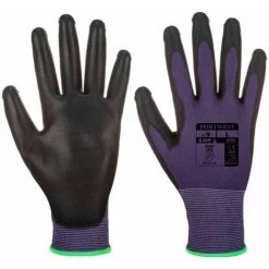 Gants De Manutention PU Tactile Portwest Violet 11 - Violet