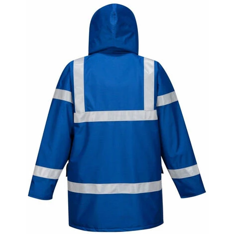 Veste De Pluie Anti-statique Portwest BIZFLAME RAIN Bleu Royal XXL 2 Veste De Pluie Anti-statique Portwest BIZFLAME RAIN Bleu Royal XXL – Image 2