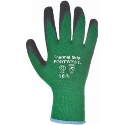 Gants Latex Anti-froid Portwest A140 Vert 11 - Vert