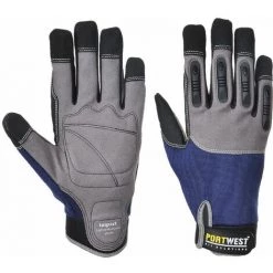 Gants Anti-impact Portwest Haute Performance A720 Marine 9 - Marine