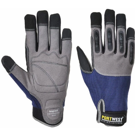 Gants Anti-impact Portwest Haute Performance A720 Marine 9 - Marine 1 Gants Anti-impact Portwest Haute Performance A720 Marine 9 - Marine
