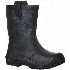Bottes De Sécurité Portwest Rigger S3 SRC Avec Surembout CI Noir 41