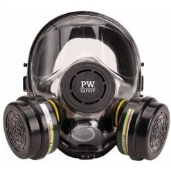Masque Complet Vienna Portwest (filtres Vendus Séparément) Noir Unique - Noir