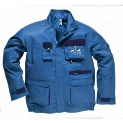 Blouson De Travail Texo Contrast Portwest Bleu Royal 3XL