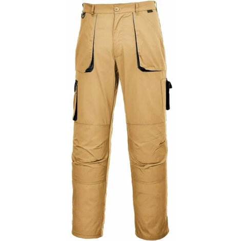 Pantalon De Travail Texo Contrast Portwest Kaki L 1 Pantalon De Travail Texo Contrast Portwest Kaki L