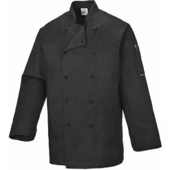 Veste De Cuisine Portwest Somerset Noir 3XL