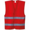 Gilet De Sécurité Iona Portwest Rouge XXL - XXXL - Rouge