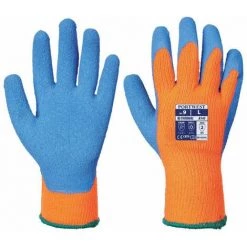 Gants Cold Grip Portwest Orange / Bleu 9 - Orange / Bleu