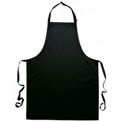 Tablier De Cuisine à Bavette Portwest 100% Coton Noir Unique - Noir