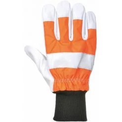 Gants Bûcheron Protection Tronçonneuse Classe 0 Portwest A290 Orange 10 - Orange
