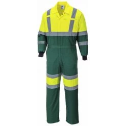Combinaison Haute Visibilité Portwest Déperlante HiVis X Jaune / Vert L