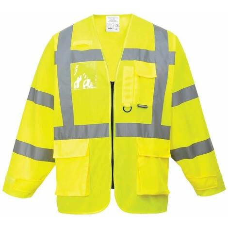 Veste Haute Visibilité Portwest Executive HiVis Jaune Fluo XL - Jaune Fluo 1 Veste Haute Visibilité Portwest Executive HiVis Jaune Fluo XL - Jaune Fluo