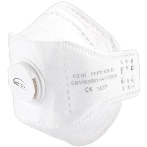 Masque EAGLE Pliable FFP3 Dolomite Avec Valve - Portwest - P391 1 Masque EAGLE Pliable FFP3 Dolomite Avec Valve - Portwest - P391