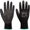 PORTWEST Paire De Gants Enduit Noir Manutention Générale Noir XS - Noir