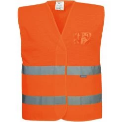 Gilet De Sécurité Haute Visibilité Semi-grillagé Ventilé Portwest Orange L - XL - Orange
