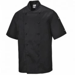 Veste De Cuisine Portwest Kent Noir S