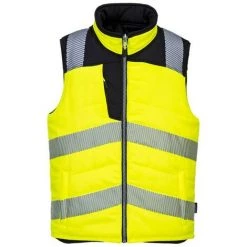 Portwest - Bodywarmer Réversible PW3 HV - PW374 Taille:S - Jaune / Noir
