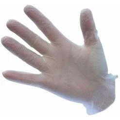 Gants à Usage Unique Vinyle Poudrés Portwest (lot De 100) Incolore 9 - Incolore