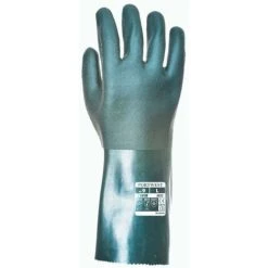 Gants PVC 35cm Double Trempage Taille 10/XL Portwest Vert 10