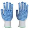 Portwest - Gant Polka Picots Plus - A113 Taille:S - Blanc / Bleu