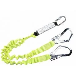 Longe élastique Double Avec Absorbeur D'énergie Portwest Jaune Unique - Jaune