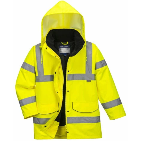 Parka De Travail Femme Haute Visibilité Portwest Traffic Jaune XS 1 Parka De Travail Femme Haute Visibilité Portwest Traffic Jaune XS