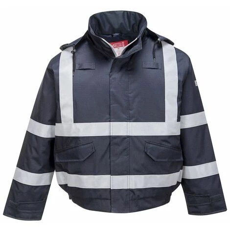 Blouson Chaud Bizflame Pluie FR Multi Protection Portwest Marine M 1 Blouson Chaud Bizflame Pluie FR Multi Protection Portwest Marine M