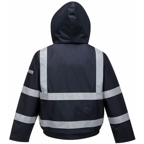 Blouson Chaud Bizflame Pluie FR Multi Protection Portwest Marine M 2 Blouson Chaud Bizflame Pluie FR Multi Protection Portwest Marine M – Image 2