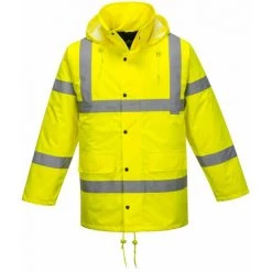 Parka Haute Visibilité Portwest Respirante Jaune S