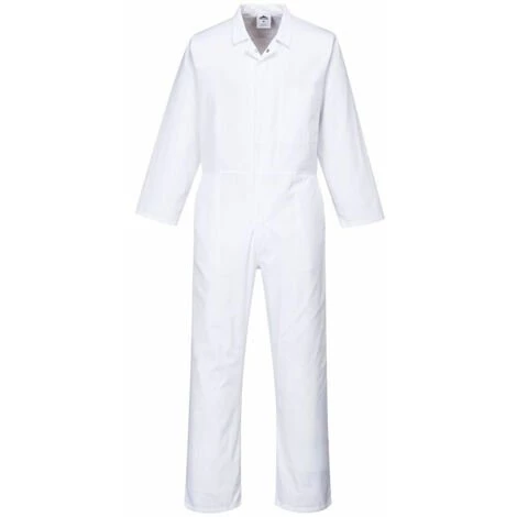 Combinaison Agroalimentaire Portwest Blanc XXL 1 Combinaison Agroalimentaire Portwest Blanc XXL