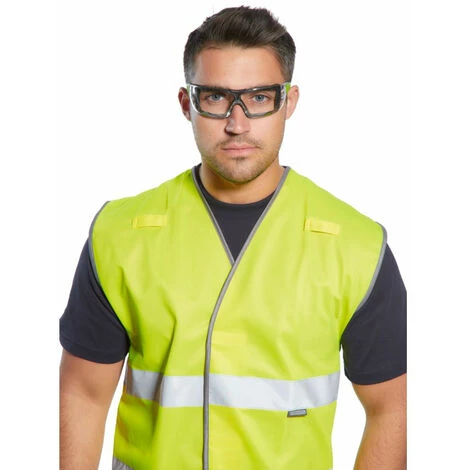 Lunettes Portwest Anti Choc Tech Look Plus Incolore - Incolore 4 Lunettes Portwest Anti Choc Tech Look Plus Incolore - Incolore – Image 4