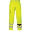 Pantalon Haute Visibilité Portwest Combat Polycoton Genouillères Jaune 3XL