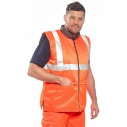 Gilet Sans Manches Haute Visibilité Froid Portwest Réversible Orange XXL 6 Gilet Sans Manches Haute Visibilité Froid Portwest Réversible Orange XXL -PORTWEST Soldes 3900623 3