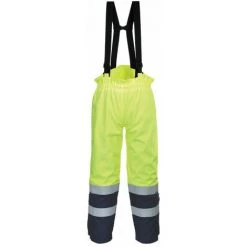 Pantalon Multi-normes Arc électrique Et Haute Visibilité Portwest Bizflame Multiriques Jaune / Marine L - Jaune / Marine