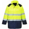 Veste Arc électrique Et Haute Visibilité Portwest Bizflame Multiriques Jaune / Marine XL