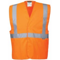 Gilet Haute Visibilité Portwest Baudrier Vest-Port Orange XXL - XXXL - Orange