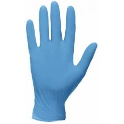 PORTWEST Gants Jetables En Nitrile Extra-fort Non Poudré Cat 1 (lot De 100) Bleu 10 - Bleu