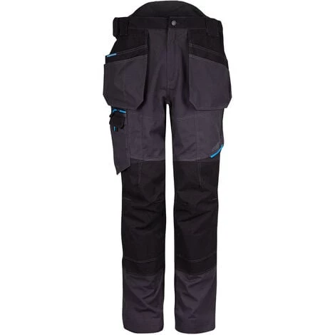 Pantalon De Travail Multipoche Gris / Noir - Portwest 42 - Noir 1 Pantalon De Travail Multipoche Gris / Noir - Portwest 42 - Noir