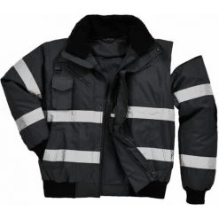 Bomber Imperméable 3 En 1 Portwest IONA Noir 3XL -PORTWEST Soldes 4336962 4